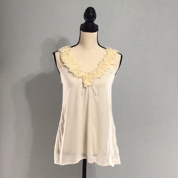 FOREVER 21 WHITE TANK TOP - Picture 1 of 4